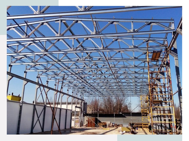 Строительство цехов в Костомукша от 612 руб. под ключ