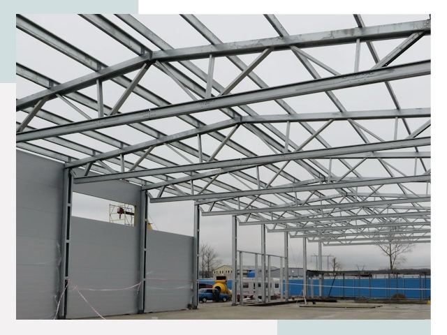 Строительство складов в Костомукша от 612 руб. за м²