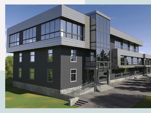 Административные здания в Костомукше