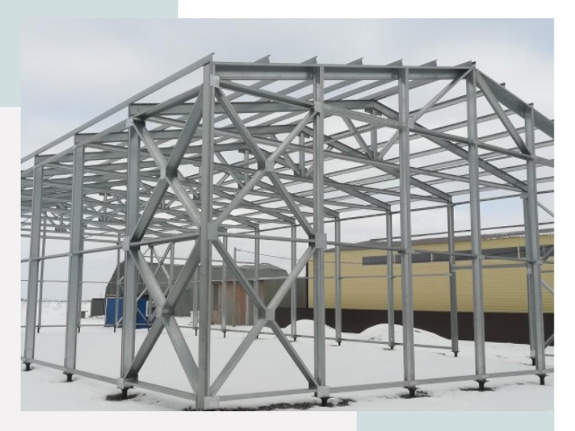 Каркасные ангары в Костомукше