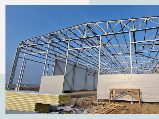 Утепленные ангары в Костомукша от 612 руб. за м²