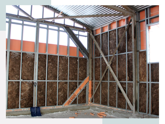 Утепленные ангары в Костомукше