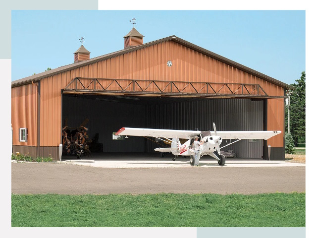 Ангары для самолетов в Костомукше