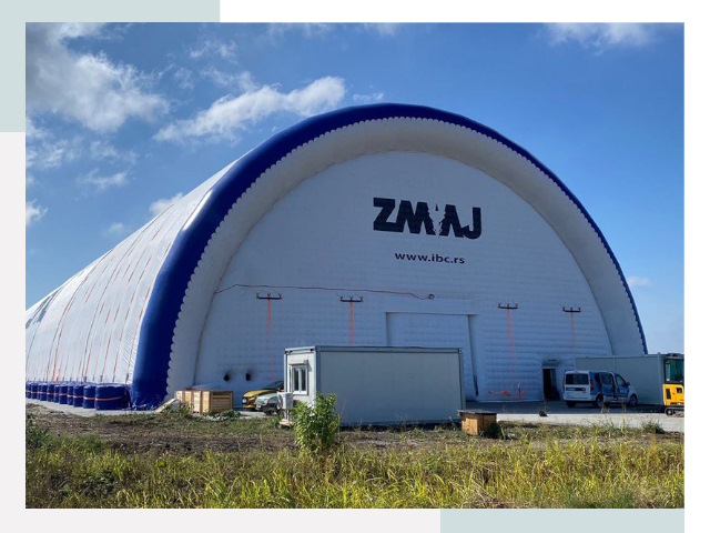 Брендирование ангаров в Костомукше