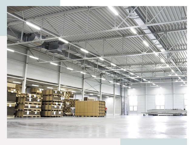 Освещение ангаров в Костомукше