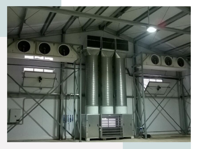 Инженерные системы для ангаров в Костомукше