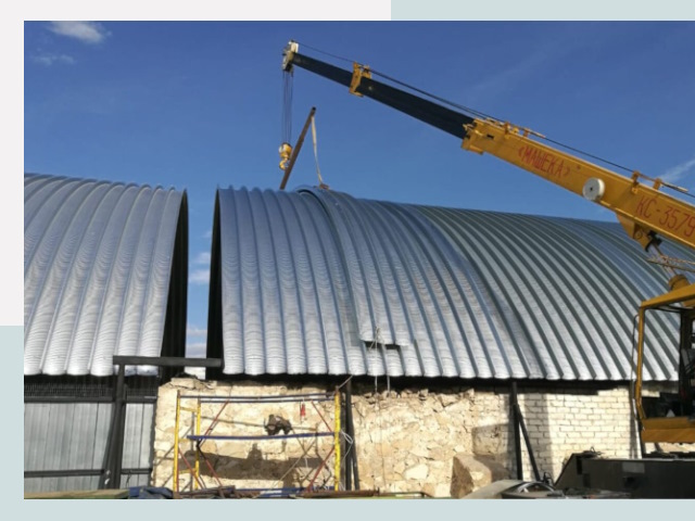 Реконструкция ангаров в Костомукше от 612 руб.