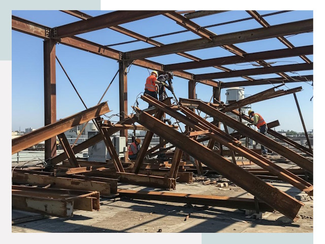 Демонтаж металлоконструкций в Костомукше от 612 руб.