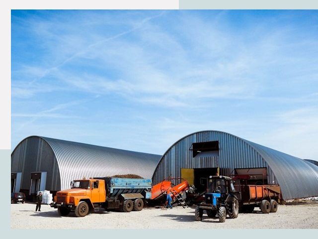 Ангары для спецтехники в Костомукше